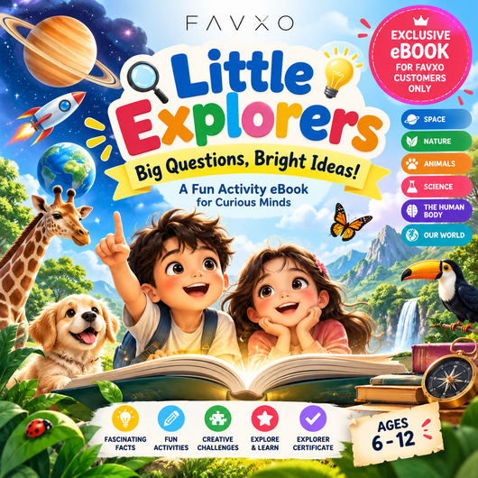 FAVXO Exclusive – Little Explorers Activity eBook