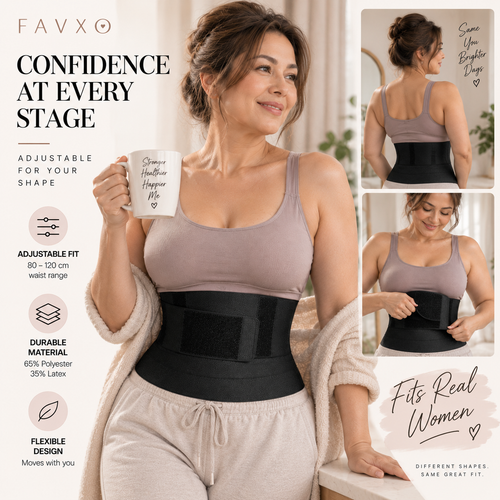 FAVXO Adjustable Waist Trainer Wrap