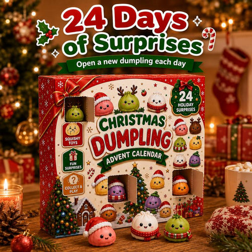 Christmas Mini Squishies Advent Calendar – 24 Days of Surprises