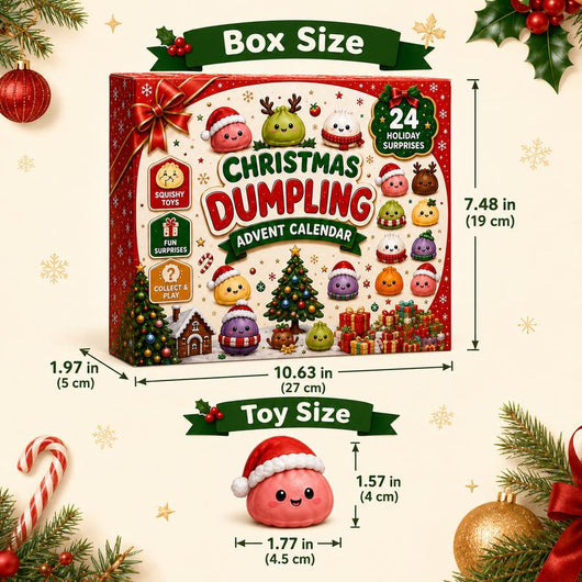 Christmas Mini Squishies Advent Calendar – 24 Days of Surprises
