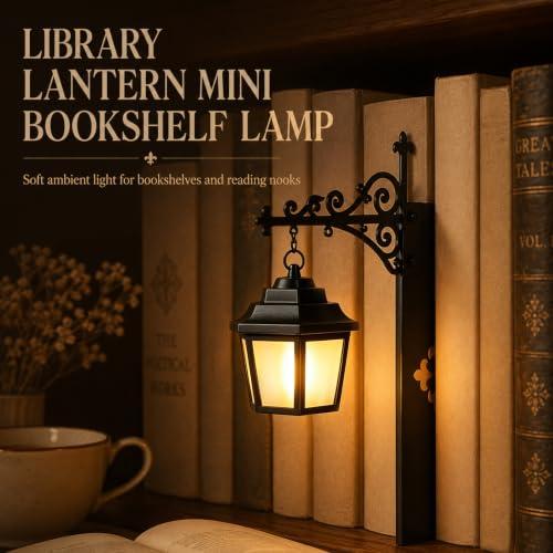 Halloween Magic Bookend Lantern – Spooky Ghost & Vintage Light Designs