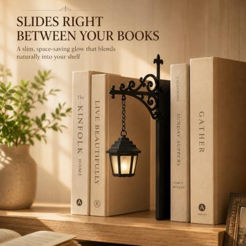 Halloween Magic Bookend Lantern – Spooky Ghost & Vintage Light Designs