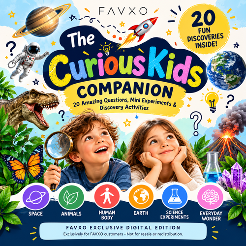 The Curious Kids Companion - FAVXO Exclusive eBook