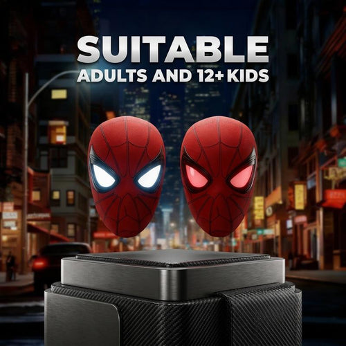 Remote-Controlled Animated Spider-Man Mask with Moving Eyes